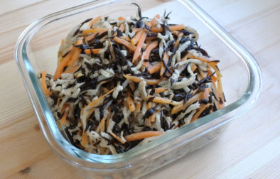 切り干し大根とひじきのマヨ酢サラダ